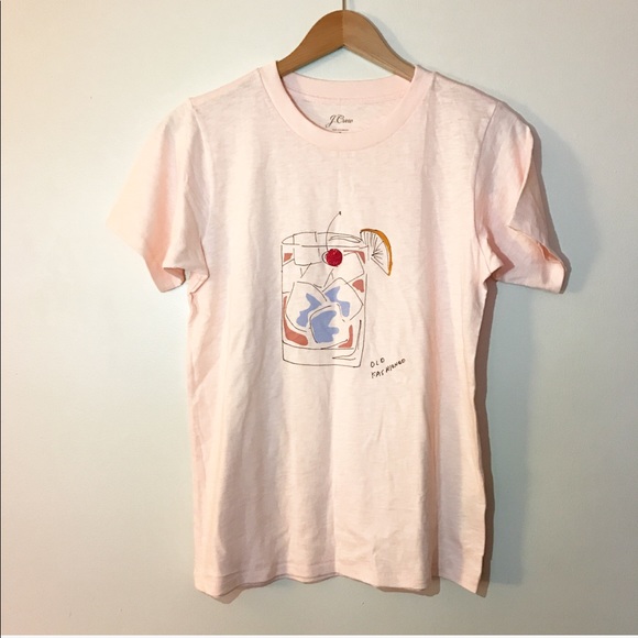 j crew old fashioned t shirt